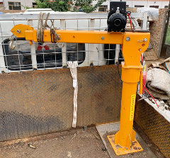 小吊機(jī)搭配微型電動(dòng)葫蘆